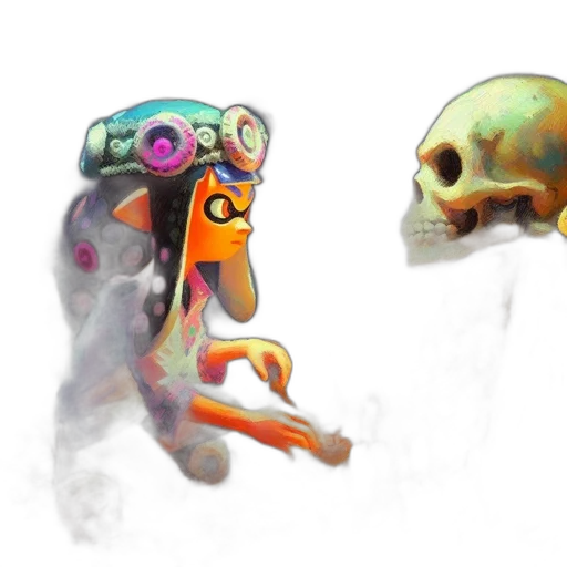 mask, weapon, creature, face transparent PNG cut-out