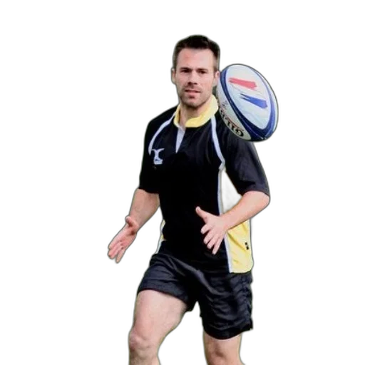staff, man, black, yellow transparent PNG cut-out