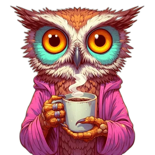 staff, animal, face, pixel art transparent PNG cut-out