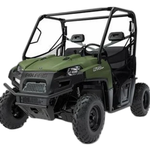 green, polaris, ranger, utility transparent PNG cut-out