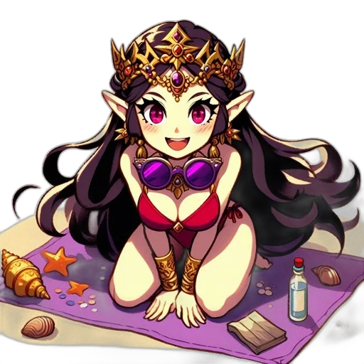 crown, jewelry, pixel art, fantasy art transparent PNG cut-out