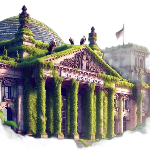 building, crown, concept art, 3d render transparent PNG cut-out