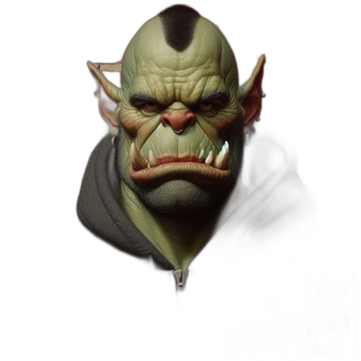 mask, face, staff, creature transparent PNG cut-out