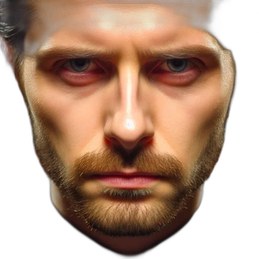 face, mask, crown, robot transparent PNG cut-out