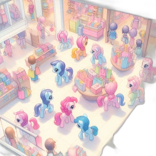 furniture, 3d render, concept art, vaporwave transparent PNG cut-out
