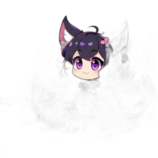 dragon, mask, creature, staff transparent PNG cut-out