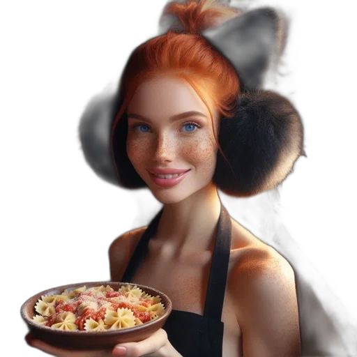 food, hat, photorealistic, concept art transparent PNG cut-out