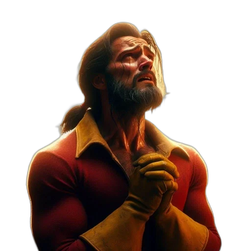 face, jacket, comic book art, concept art transparent PNG cut-out