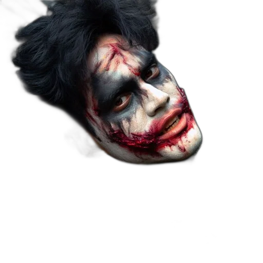 mask, face, creature, hair transparent PNG cut-out