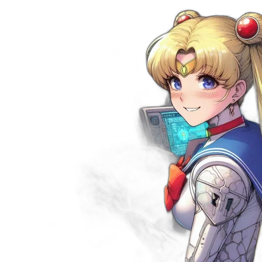 robot, weapon, staff, sword transparent PNG cut-out