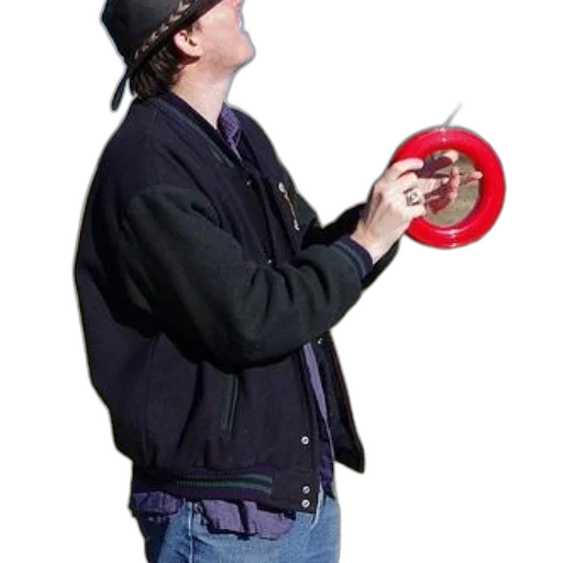 hat, staff, weapon, jacket transparent PNG cut-out