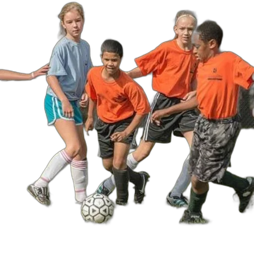 shoes, group, children, playing transparent PNG cut-out