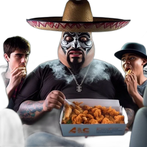 food, animal, mask, hat transparent PNG cut-out