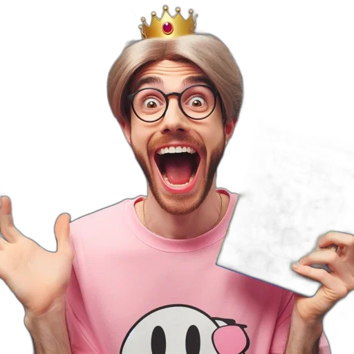 crown, face, staff, animal transparent PNG cut-out
