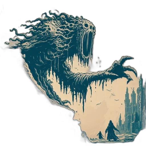 dragon, creature, hair, crown transparent PNG cut-out