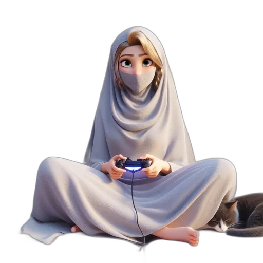 dress, face, weapon, mask transparent PNG cut-out