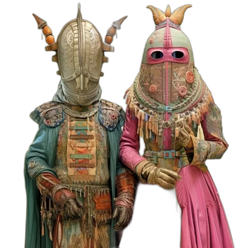 mask, staff, robot, concept art transparent PNG cut-out