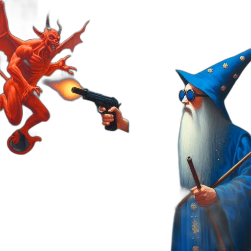 dragon, staff, sword, weapon transparent PNG cut-out