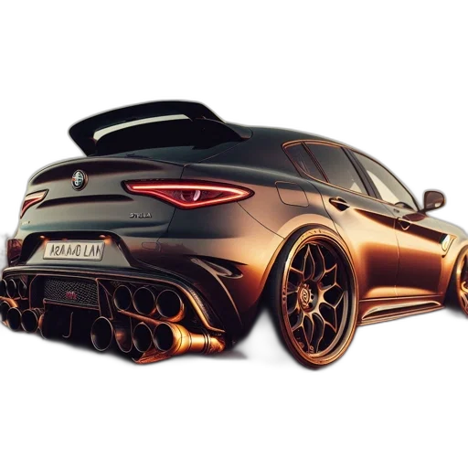car, 3d render, photorealistic, concept art transparent PNG cut-out