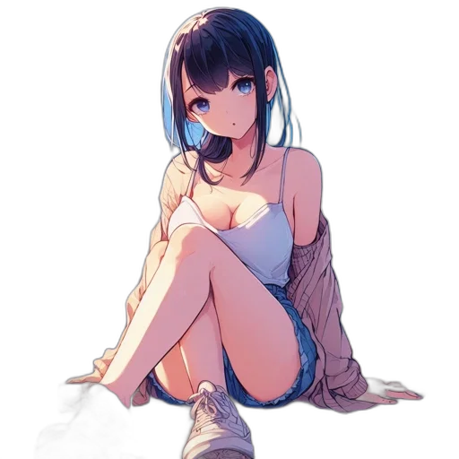 dress, robot, face, weapon transparent PNG cut-out