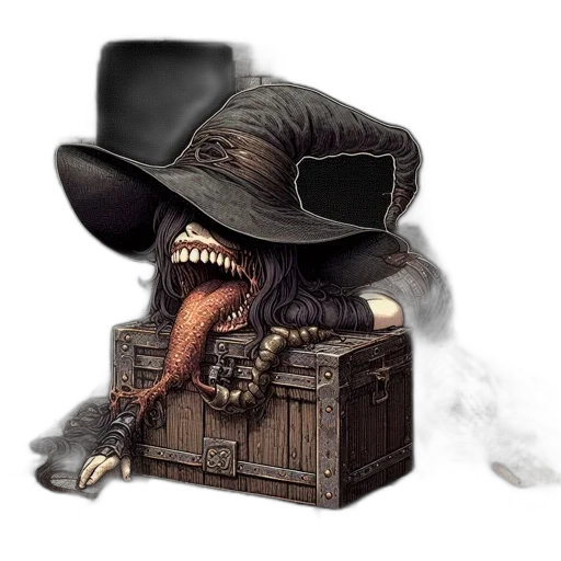 hat, creature, furniture, concept art transparent PNG cut-out
