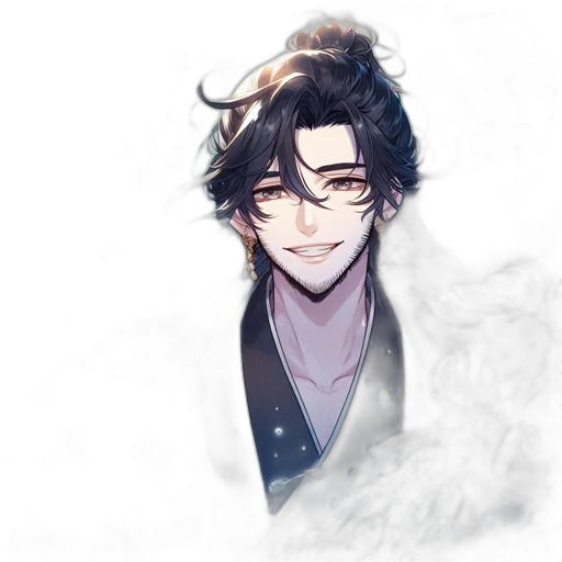 staff, mask, dragon, face transparent PNG cut-out
