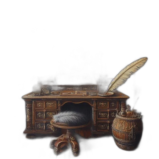furniture, hat, staff, crown transparent PNG cut-out
