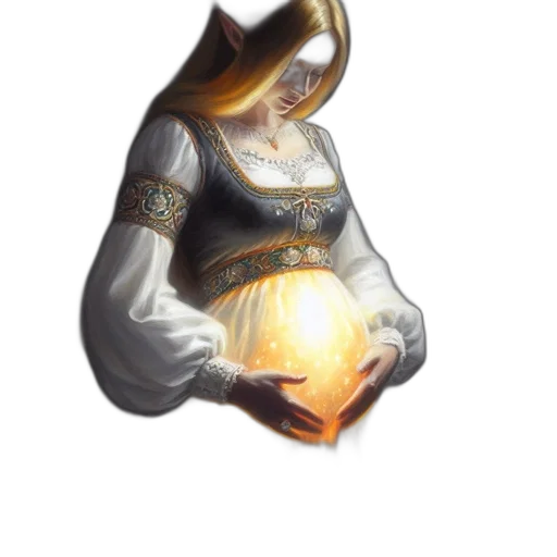 mask, staff, hat, dragon transparent PNG cut-out