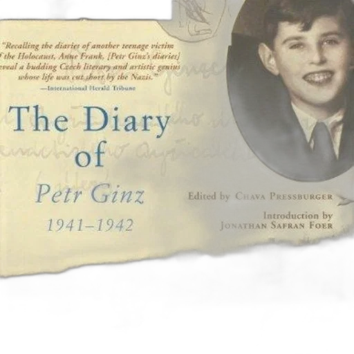 diary, petr, ginz, 1941-1942 transparent PNG cut-out