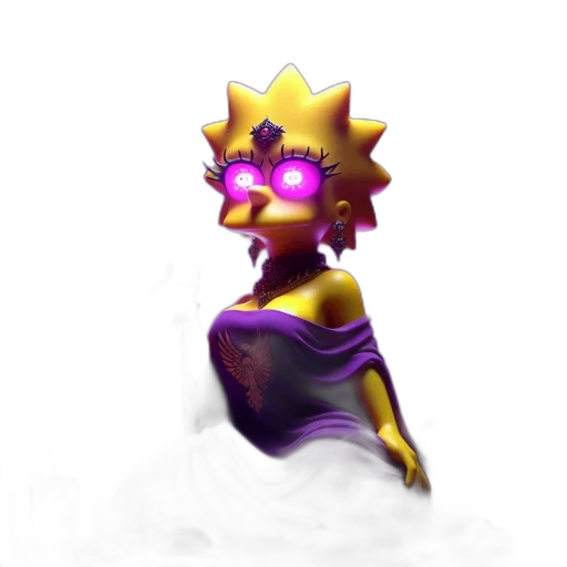 crown, staff, mask, dress transparent PNG cut-out
