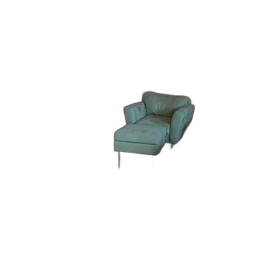 furniture, 3d render, photorealistic, green transparent PNG cut-out