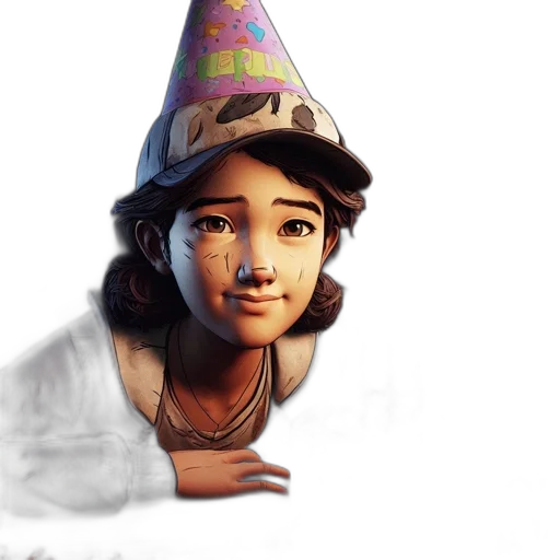 hat, face, crown, staff transparent PNG cut-out