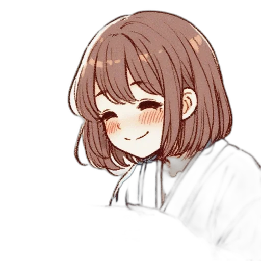 hair, staff, face, creature transparent PNG cut-out
