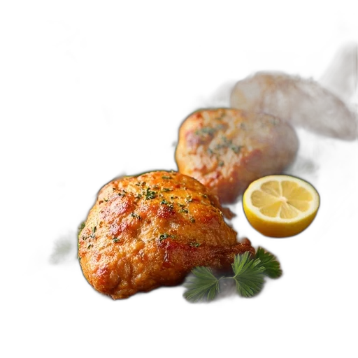 food, photorealistic, 3d render, high transparent PNG cut-out