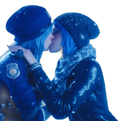 jacket, hat, cyberpunk, concept art transparent PNG cut-out