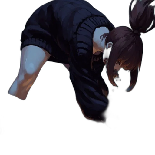 jacket, creature, weapon, face transparent PNG cut-out