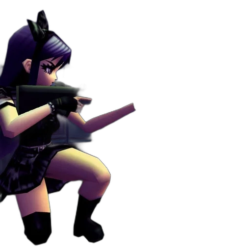 weapon, 3d render, concept art, pixel art transparent PNG cut-out