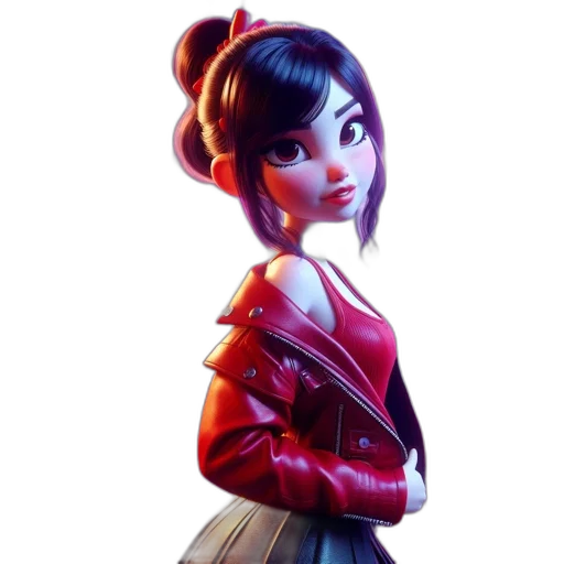 jacket, dress, face, staff transparent PNG cut-out