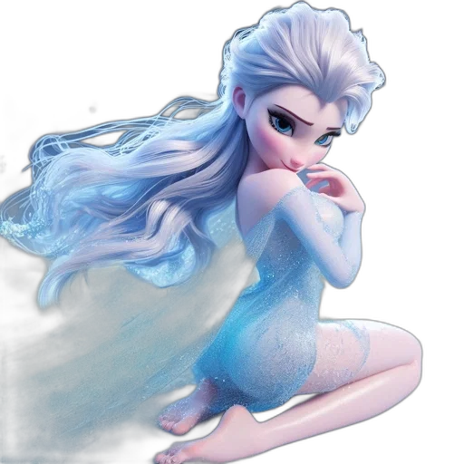 dress, concept art, fantasy art, watercolor transparent PNG cut-out
