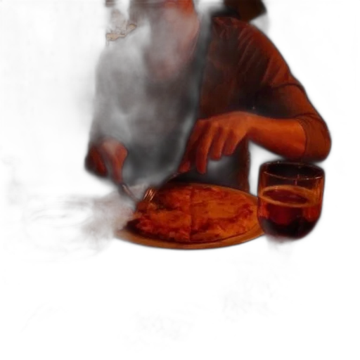 food, mask, face, staff transparent PNG cut-out