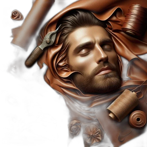 face, hair, photorealistic, fantasy art transparent PNG cut-out