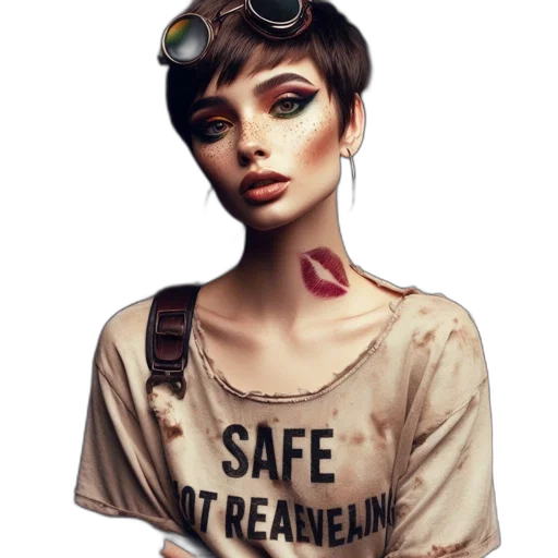 dress, mask, face, jewelry transparent PNG cut-out