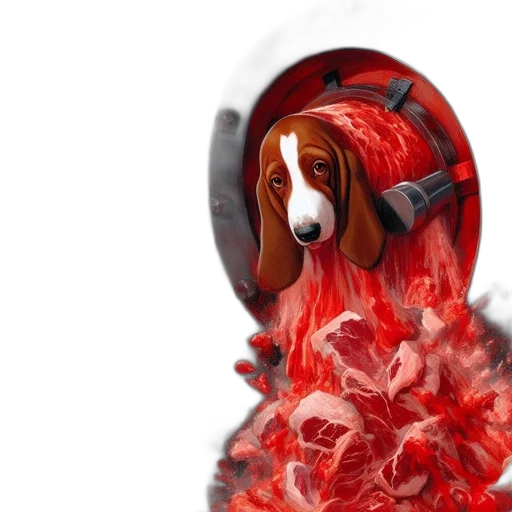 animal, hair, photorealistic, concept art transparent PNG cut-out