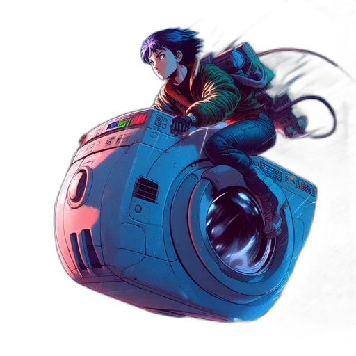 robot, weapon, car, concept art transparent PNG cut-out