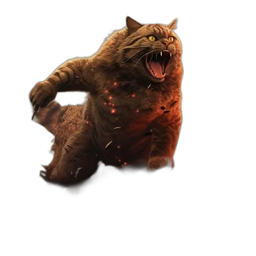 creature, animal, dragon, staff transparent PNG cut-out