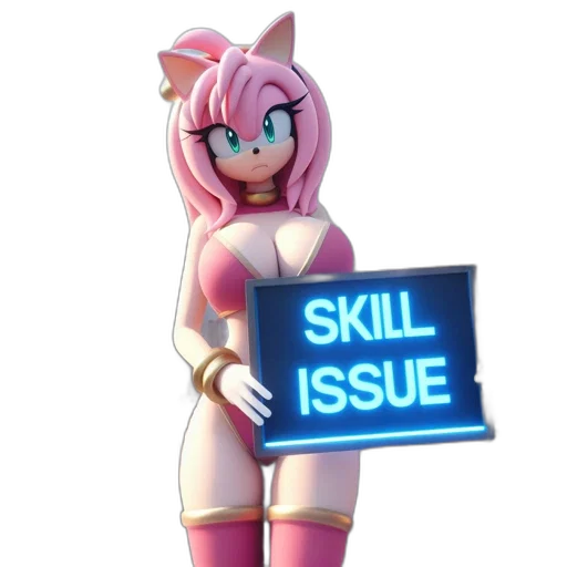robot, staff, 3d render, pixel art transparent PNG cut-out