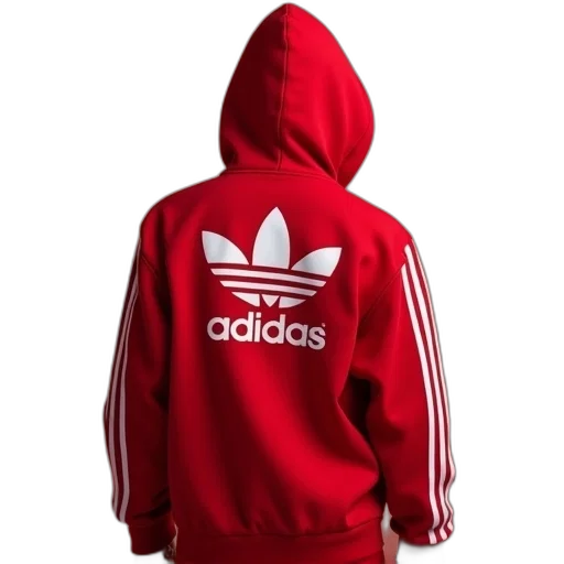 jacket, 3d render, photorealistic, red transparent PNG cut-out