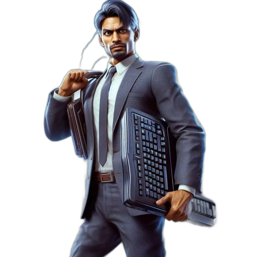 jacket, weapon, staff, concept art transparent PNG cut-out