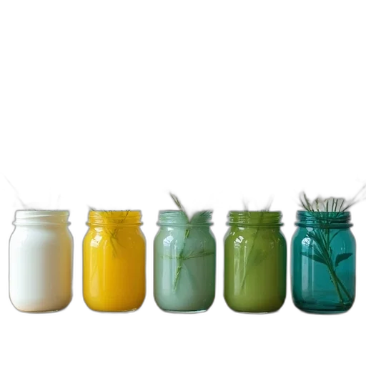 bottle, food, green, colorful transparent PNG cut-out