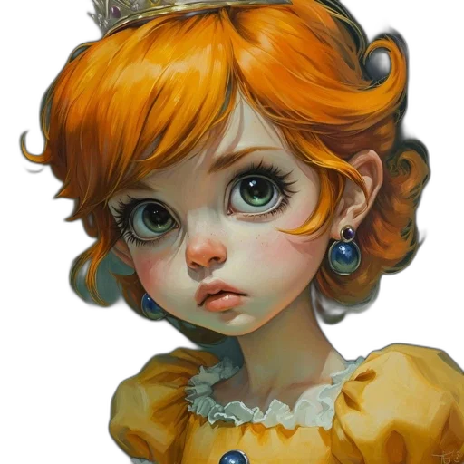 crown, face, dress, jewelry transparent PNG cut-out